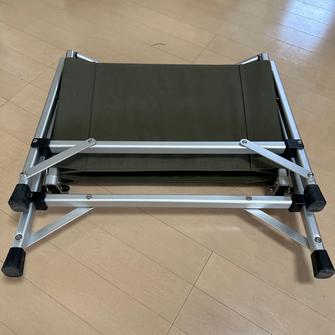 フィーチャーホックス　アルミ焚き火ローチェア