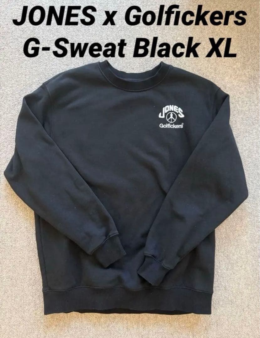 JONES x Golfickers G-Sweat ブラック XL