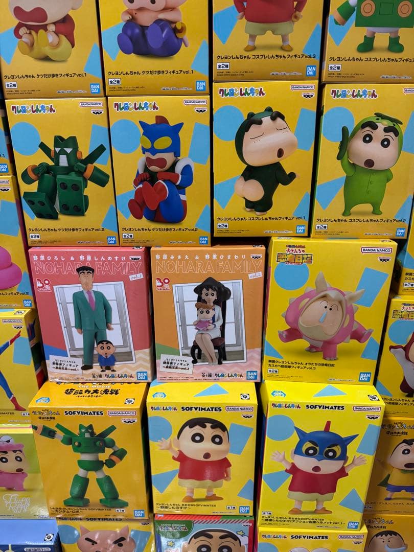 クレヨンしんちゃん フィギュア&おまけセット　33点