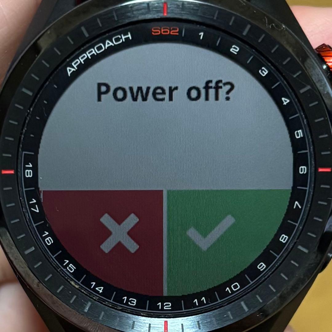 GARMIN Approach S62 ゴルフ用距離計
