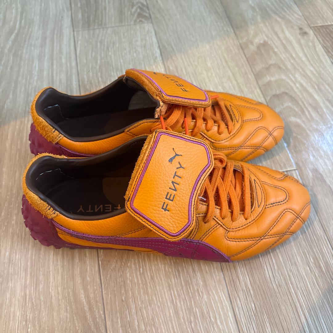 PUMA FENTY サッカーシューズ オレンジ/パープル