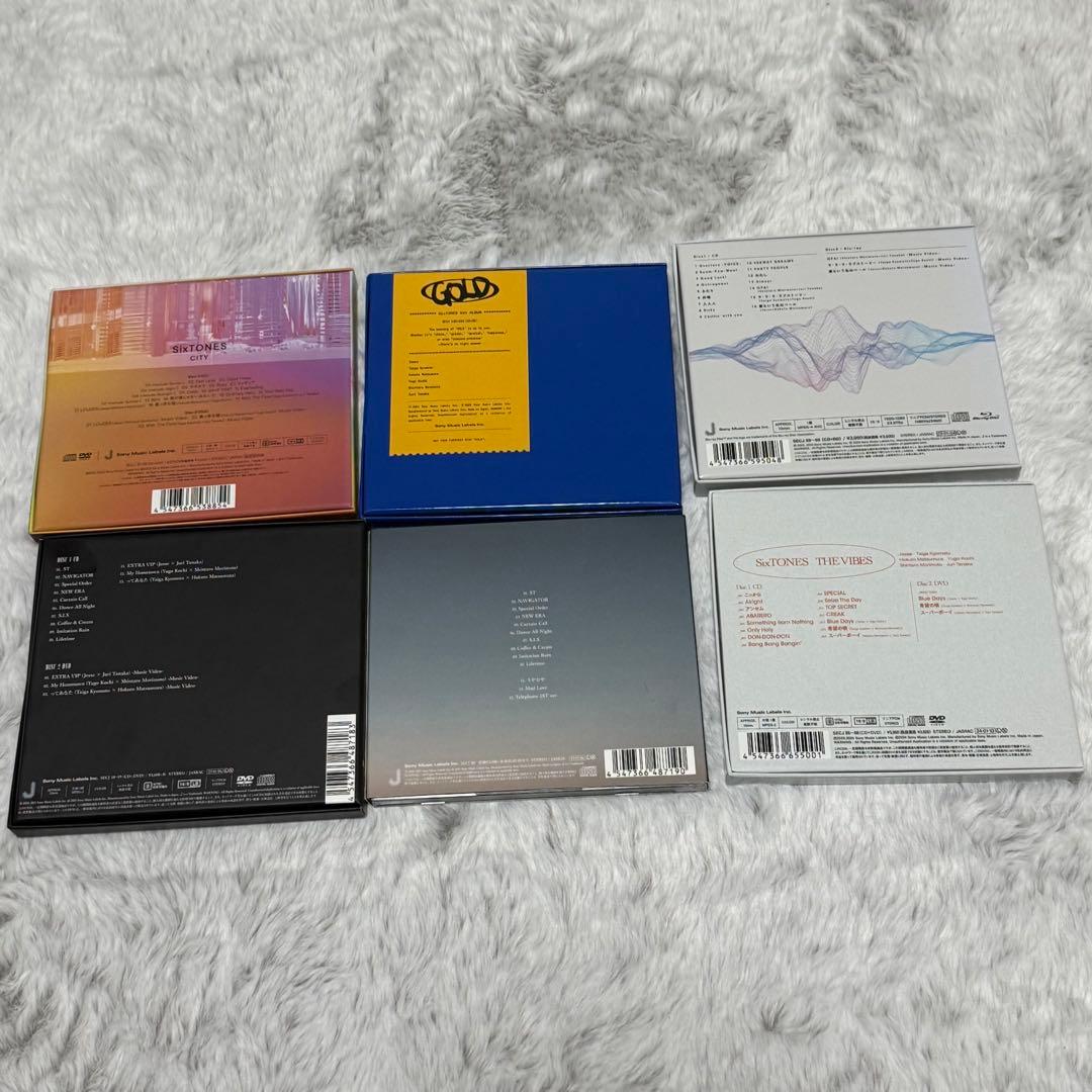 SixTONESアルバムセット 6枚 初回盤B