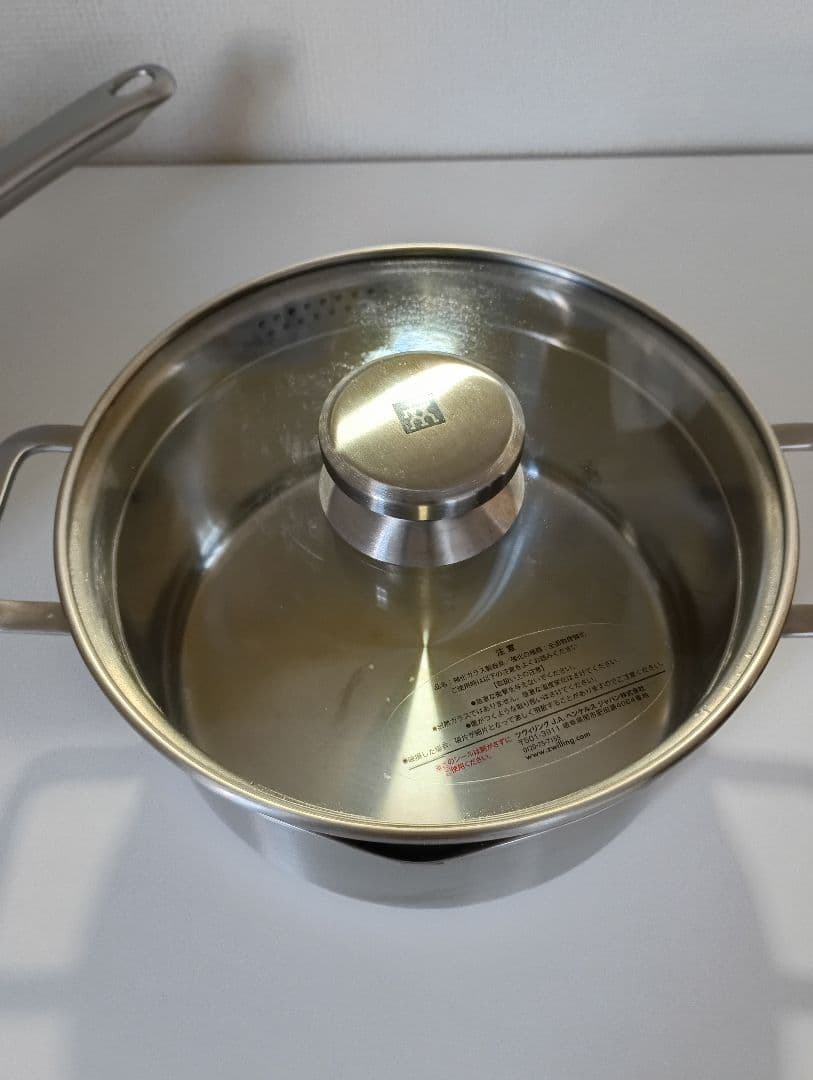 ZWILLING フライパン28cm& シチューポット 20cm&ガラス蓋