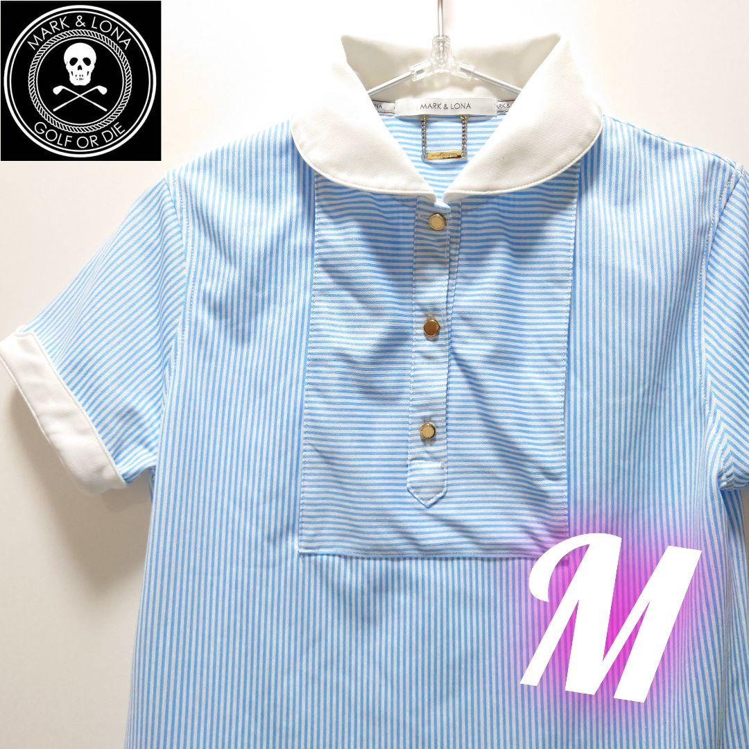 マークアンドロナ　半袖ポロシャツ　レディースM【美品】