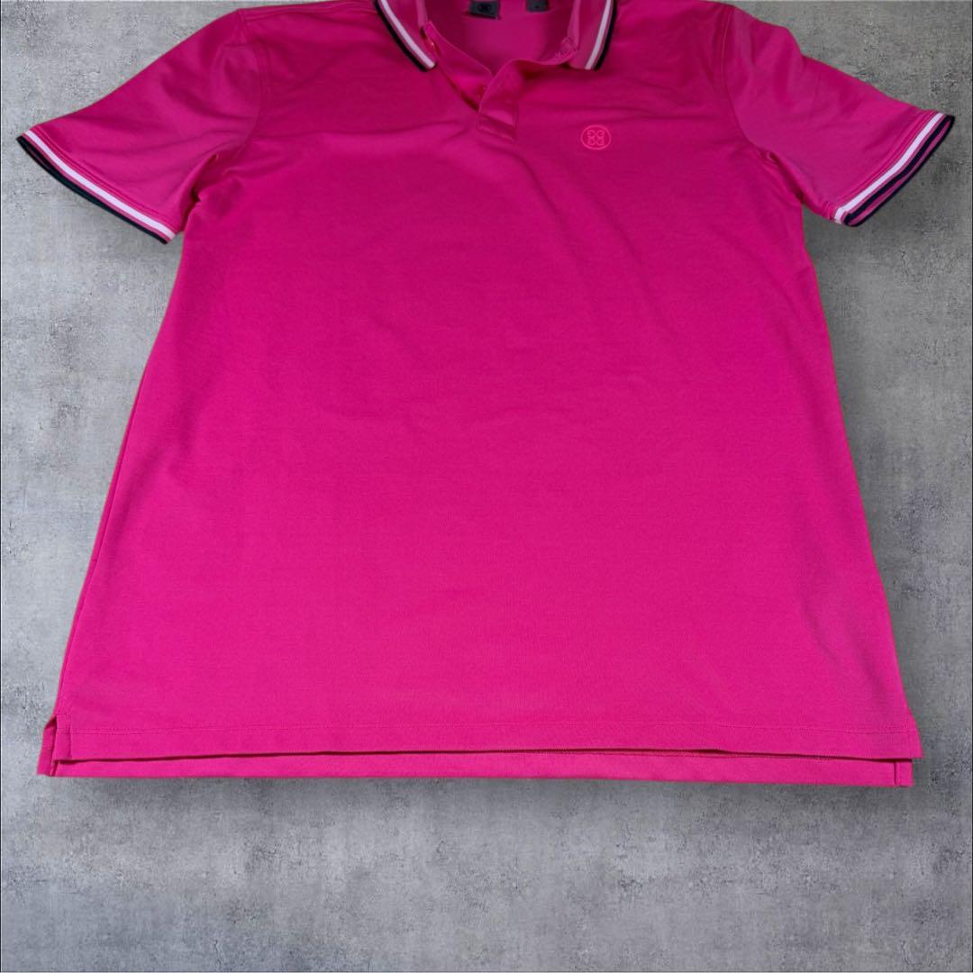 極美品 G/FOREジーフォア 半袖ポロシャツ ストレッチgolf ゴルフS