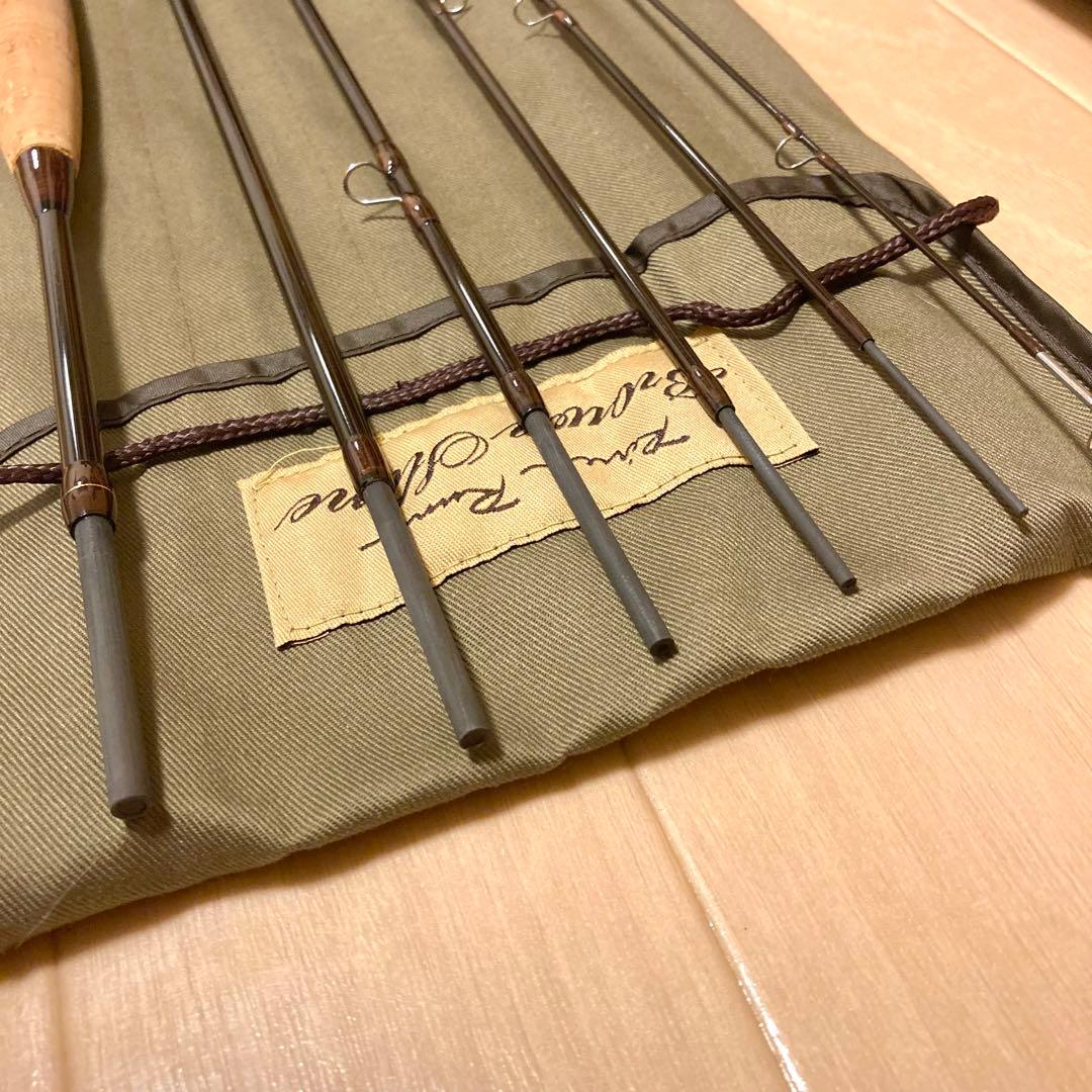 【新品未使用】リバーランズ ブラウンストーン フライロッド 7.0ft