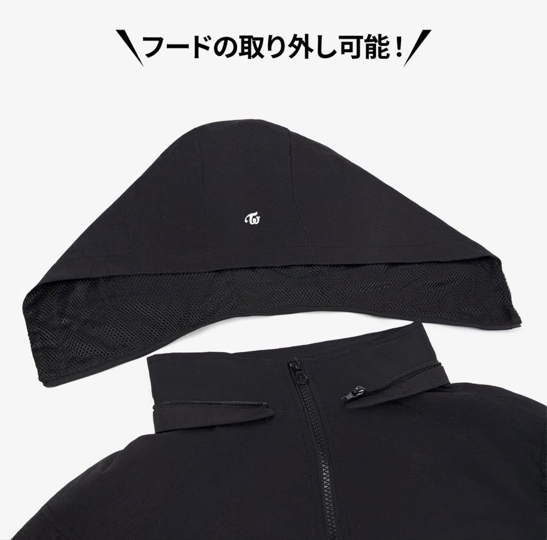 TWICE THIS IS FOR 国立競技場グッズ モモ ウィンドブレーカーM