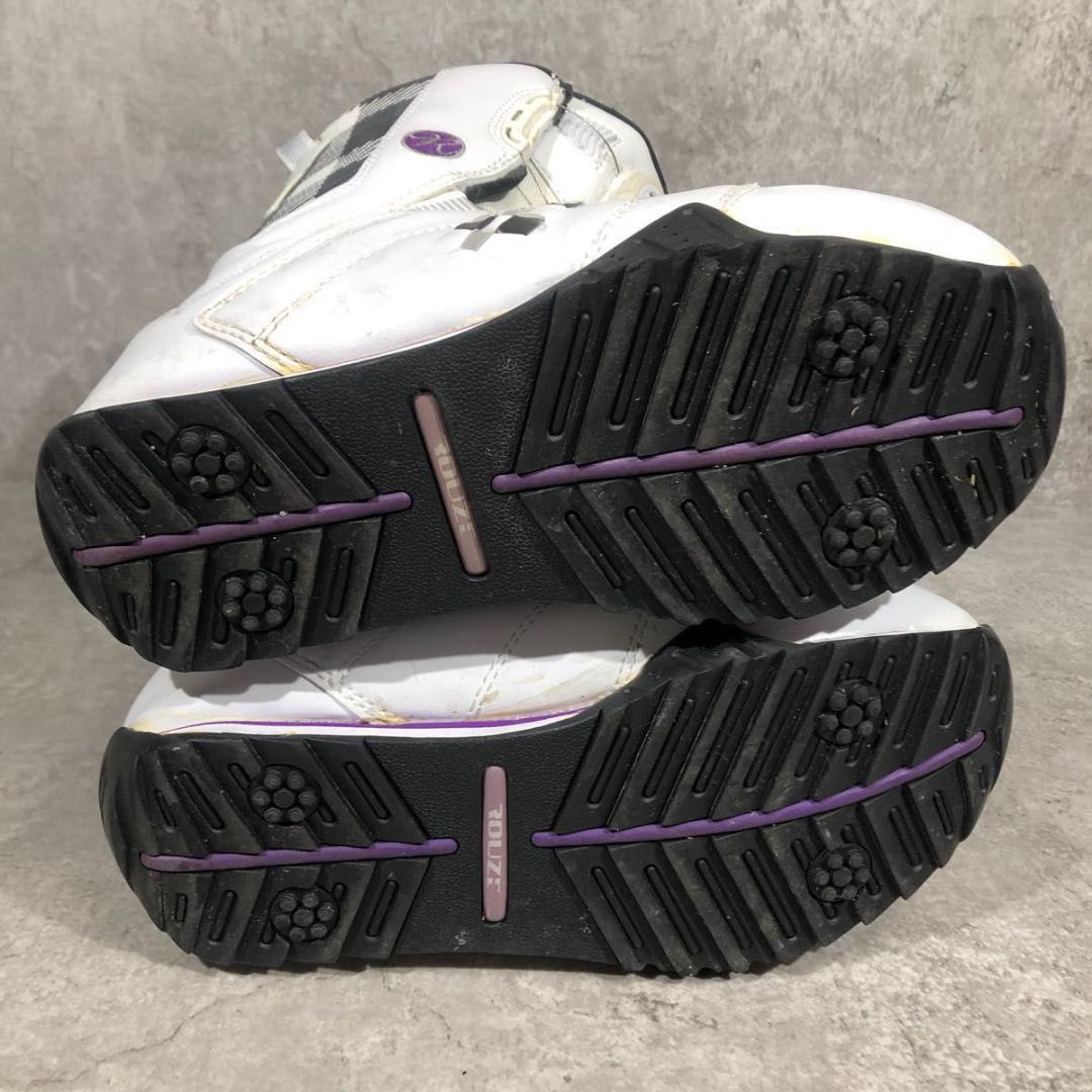 人気 BOA ROUZE AFFECT スノーボードブーツ 26.5cm 白