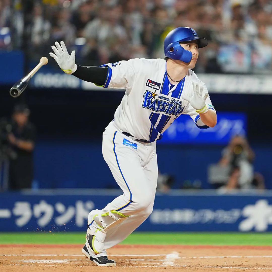 DeNAベイスターズ　佐野恵太 #7　バット NPBマーク 支給品　【新品】