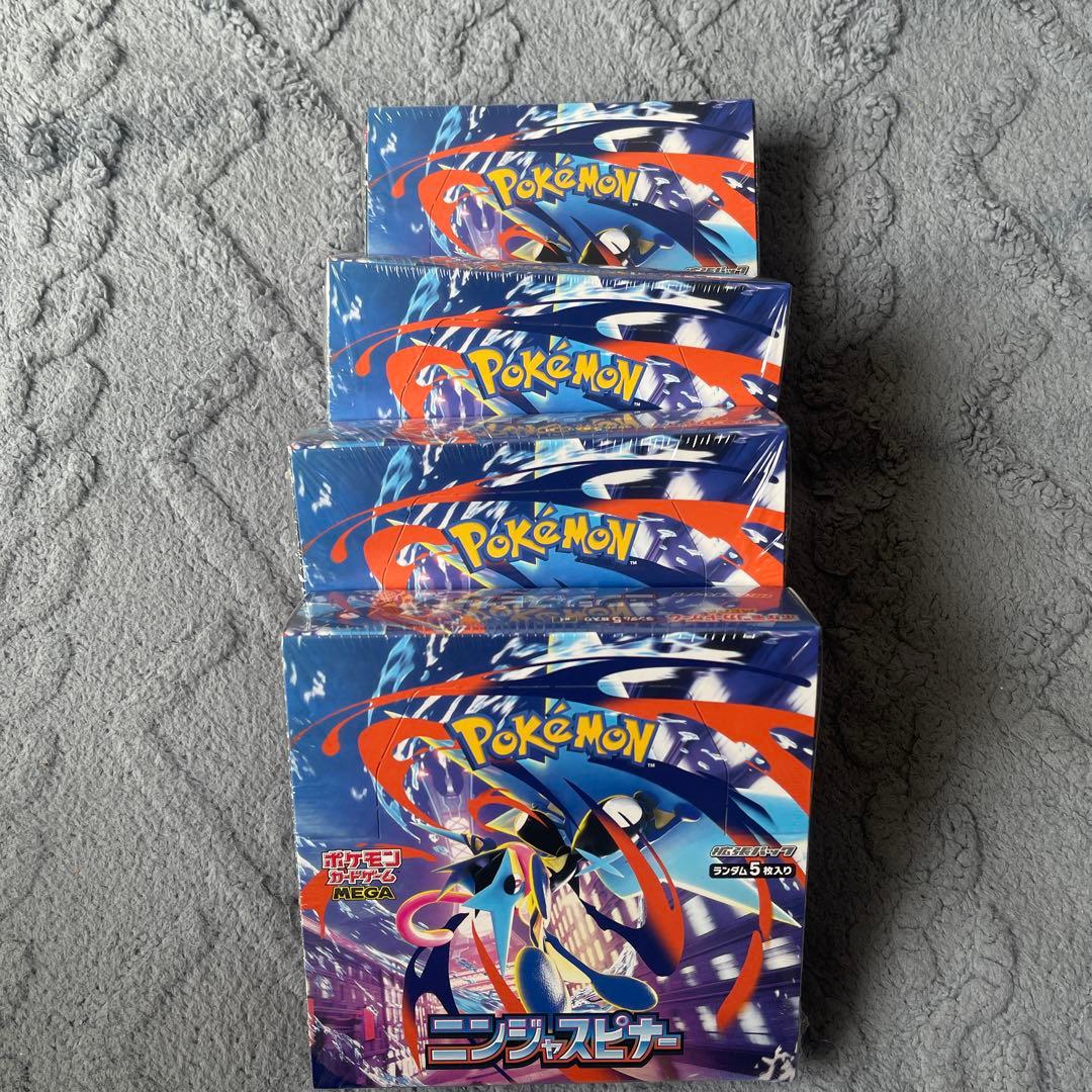 ポケモンカード メガ ニンジャスピナー 未開封BOXボックスセット 30パック入