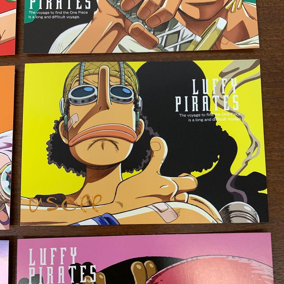 ❶　ワンピース ONE PIECE 呪われた聖剣 非売品 ポストカード 全7種