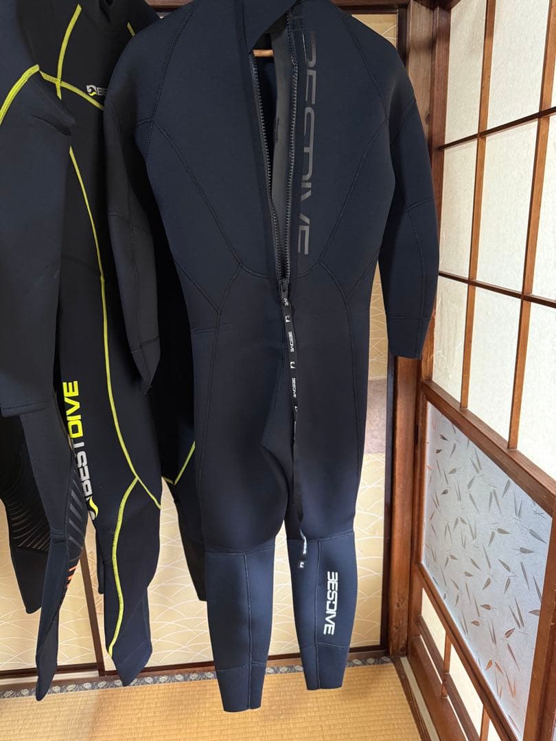 新品！！BESTDIVE ダイビング用ウェイトスーツ ブラック3mm男性用M