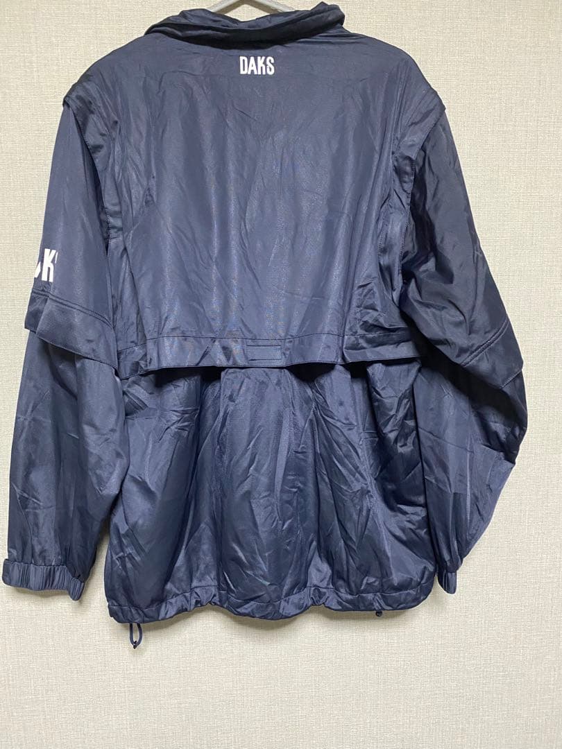 DAKS-GOLF ネイビー レインウェア　上着Ｍ　ズボンＬ