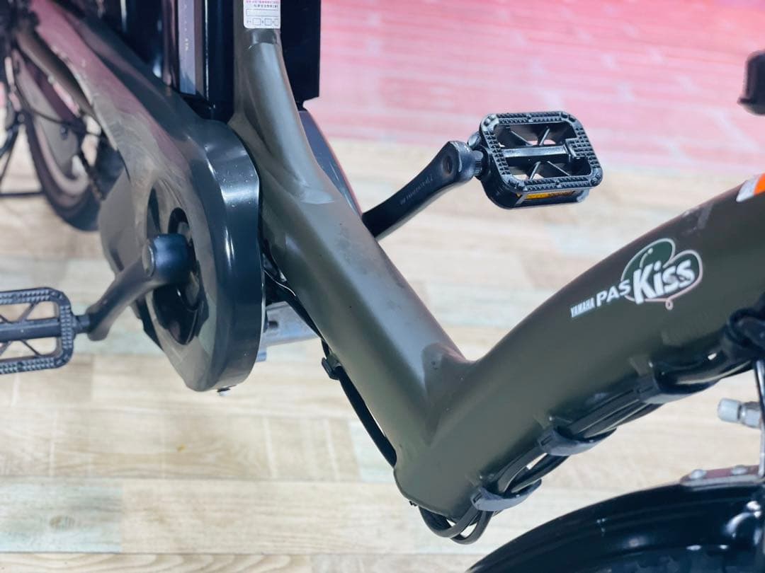 K2305 電動自転車ヤマハ子供乗せ 20インチ グリーン 8.9Ah