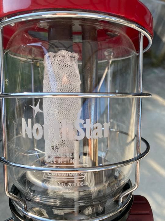 コールマン ランタンノーススター 2500 マントル付き