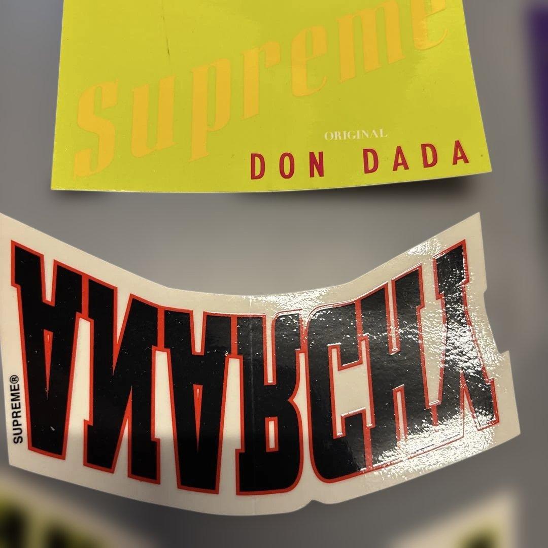未使用！2014年　Supreme シュプリーム ステッカー 10枚セット