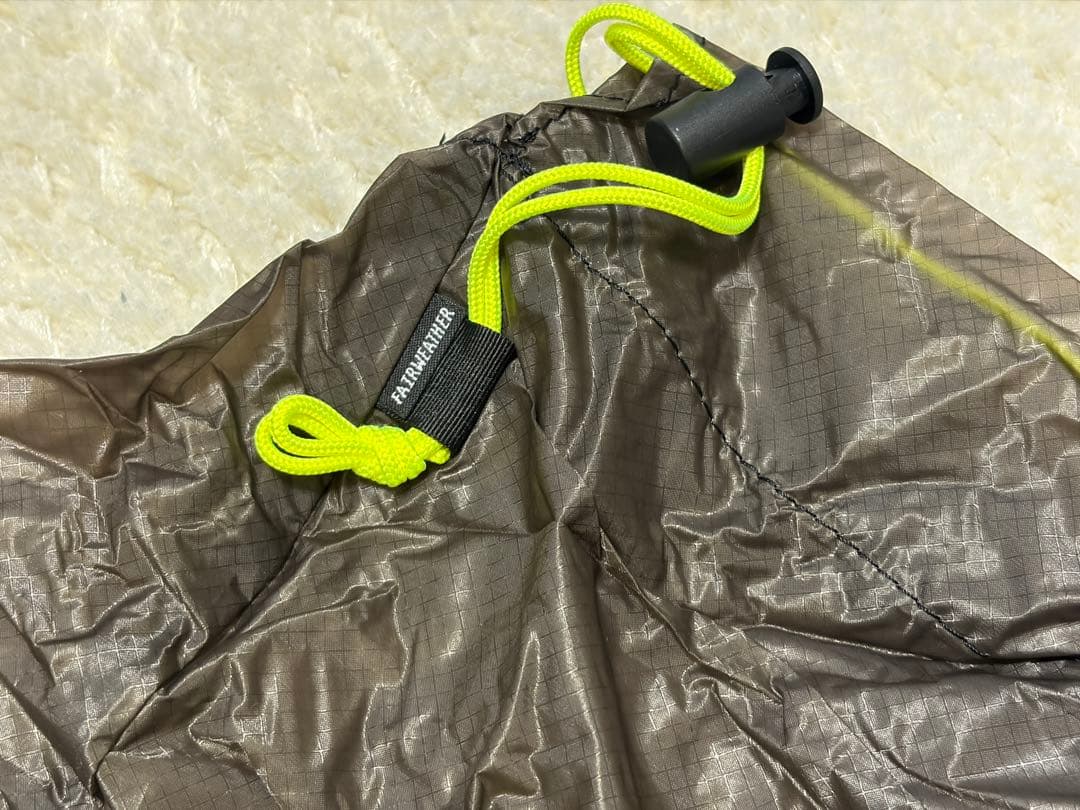 FAIRWEATHER mini velo carry bag グレー