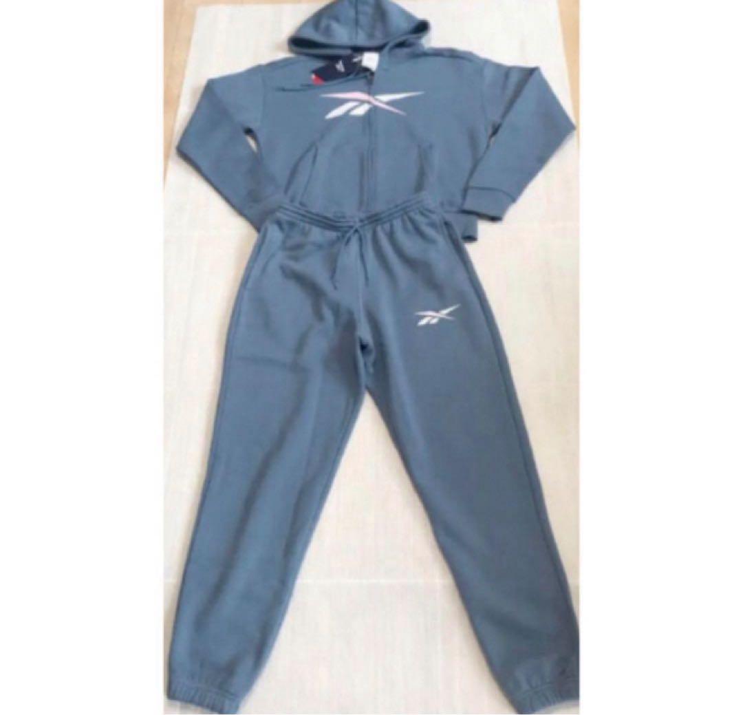 送料無料 新品 Reebok エッセンシャルズ ベクター 上下セット XL