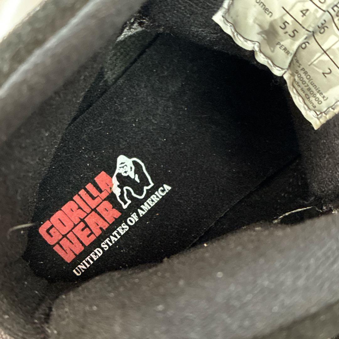 Gorilla Wear トレーニングシューズ 黒　リフティング　ゴリラウェア