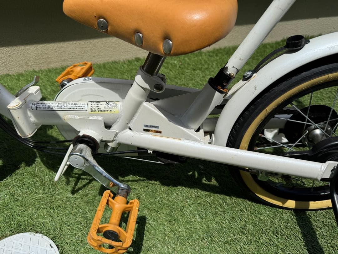 people いきなり自転車 プレミアムホワイト 14インチ