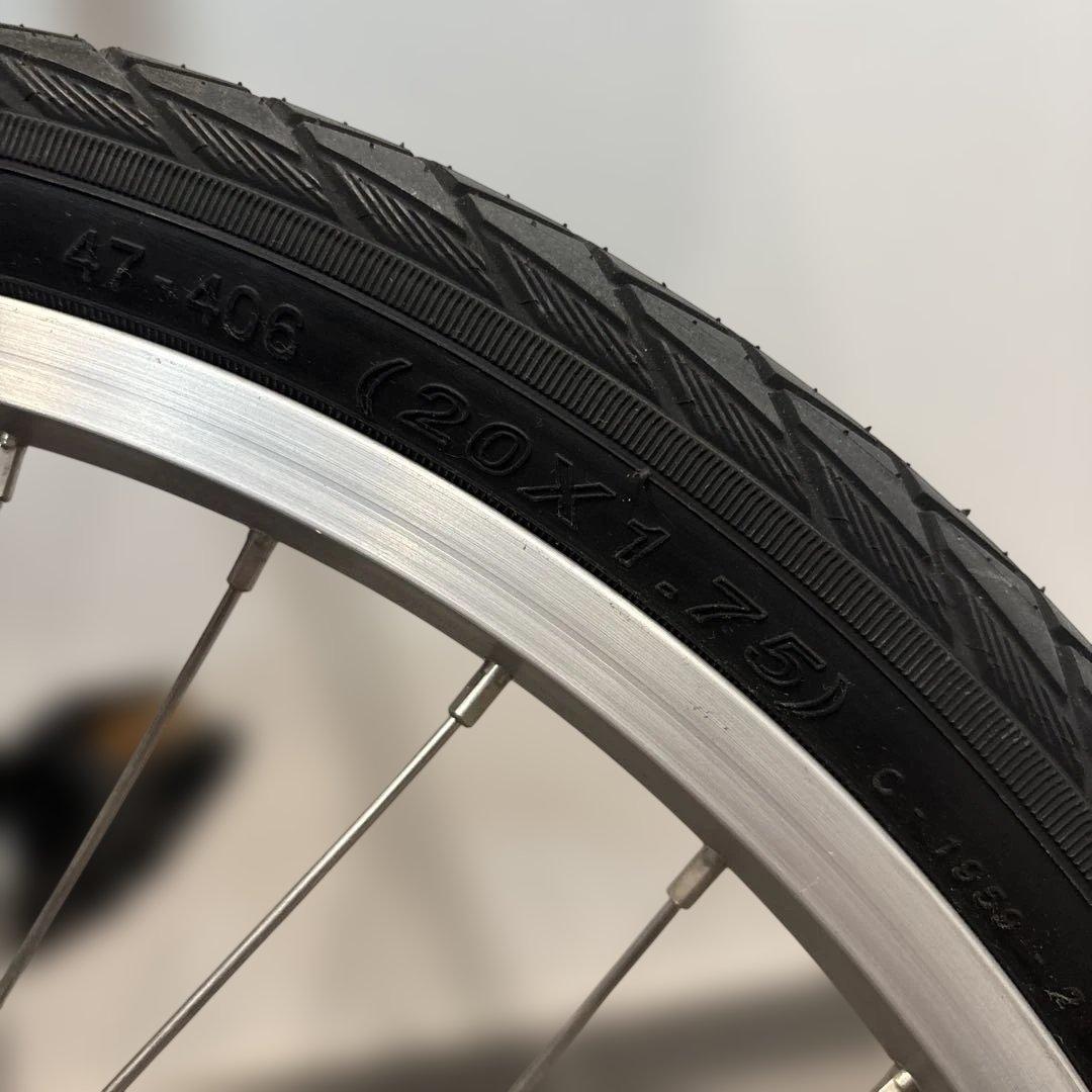 【美品】一輪車 20インチ ブリヂストン スピンズ ブルー