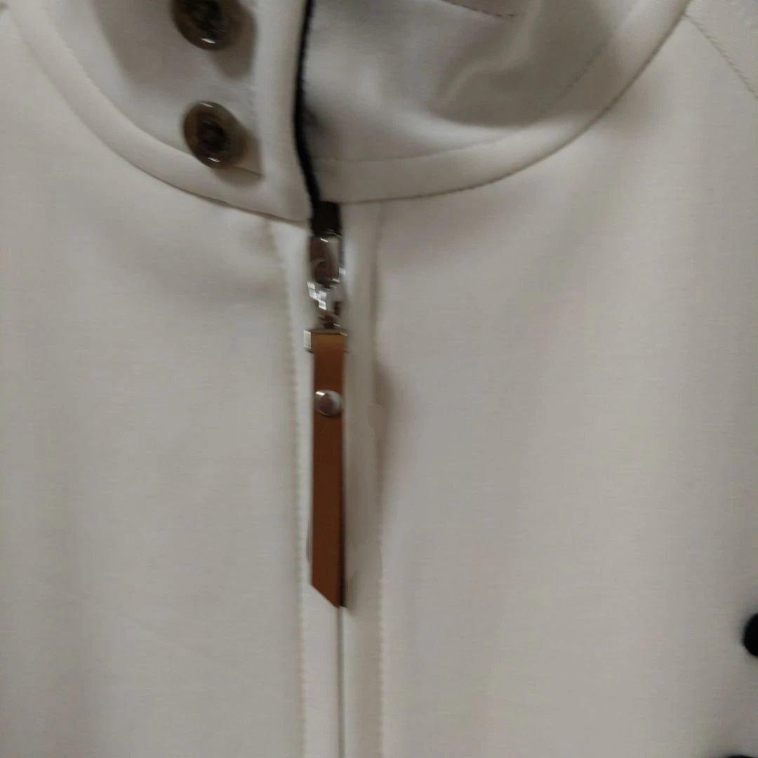 DOUBLE STANDARD CLOTHINGアイボリー ジップジャケット