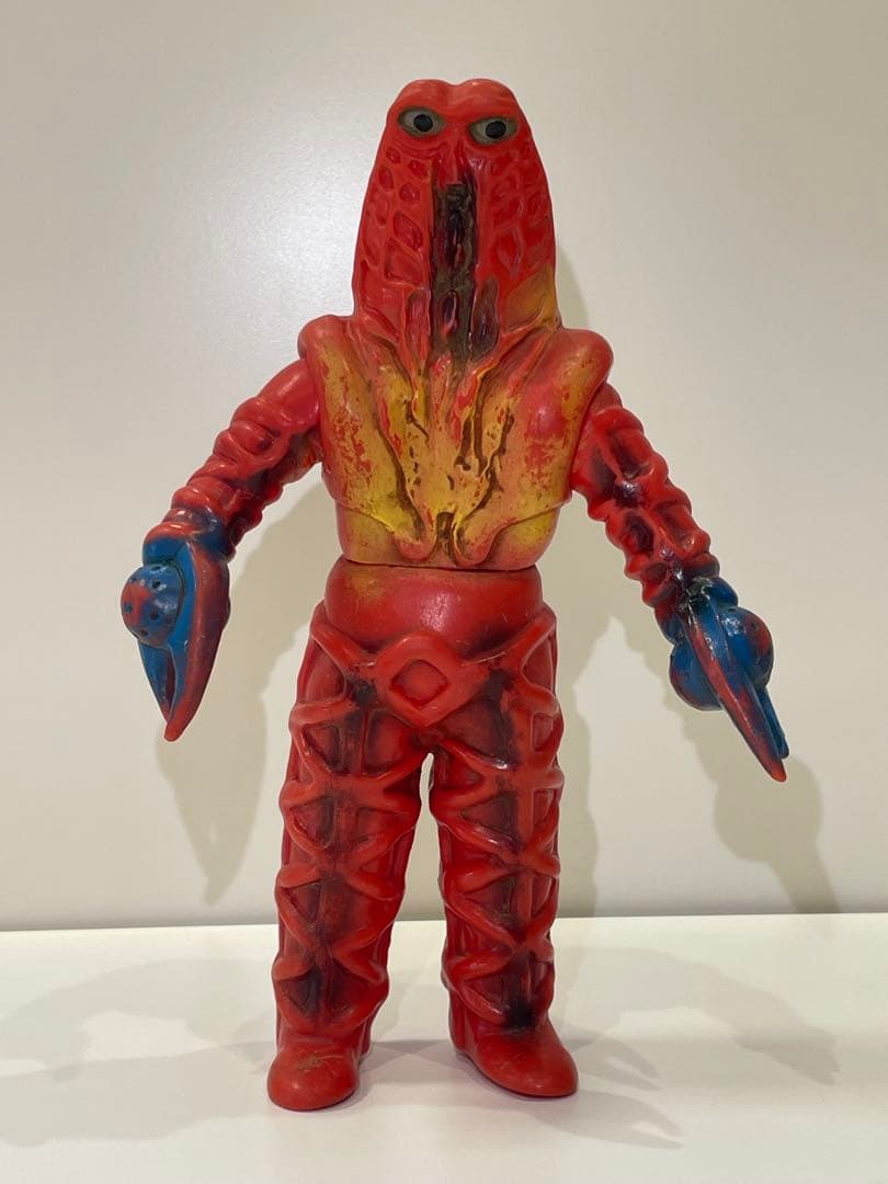 ゴドラ星人　当時物　ブルマァク ウルトラマンシリーズ 怪獣 ソフビ