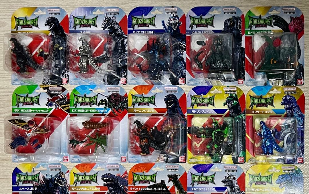 ゴジバースト まとめ売り ゴジラ メカゴジラ キングギドラ デストロイア など