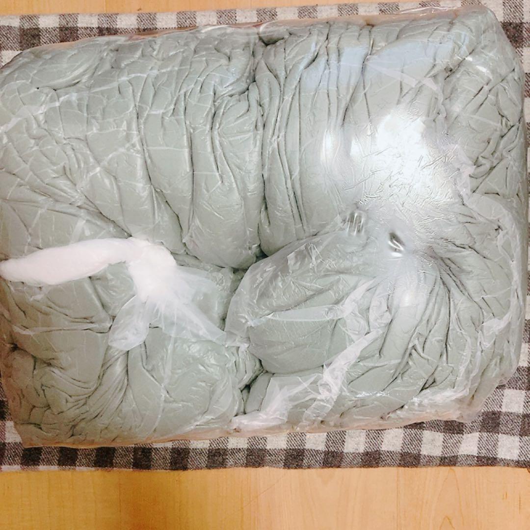 オーガニックコットン妊娠枕　C型　緑