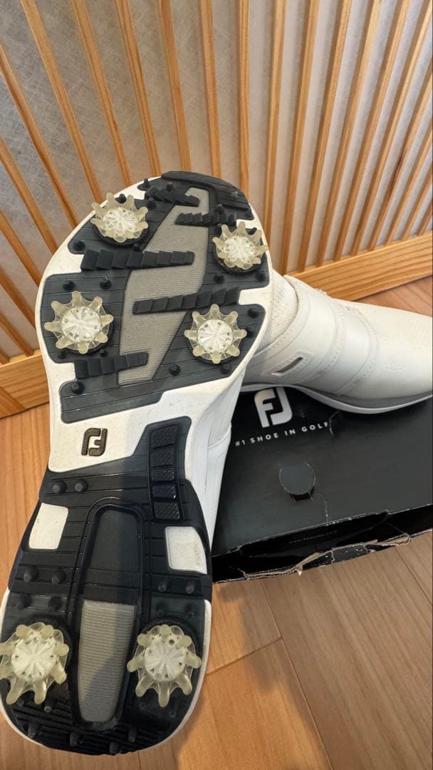 FootJoy ゴルフシューズ ホワイト ベルクロ