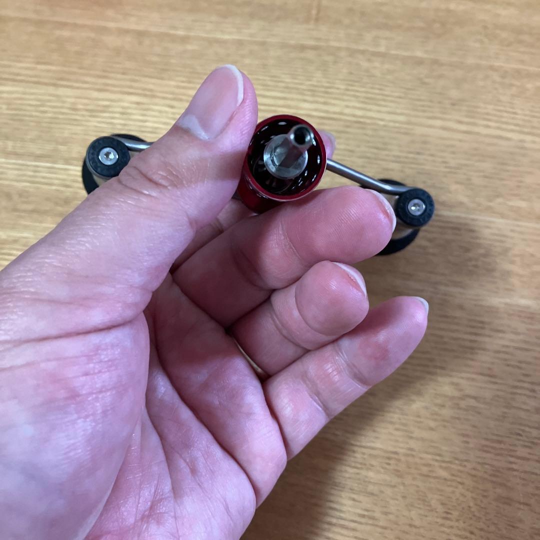 超激レア　スタジオオーシャンマーク　ダイワ用　6角軸　AC25 ダブルハンドル