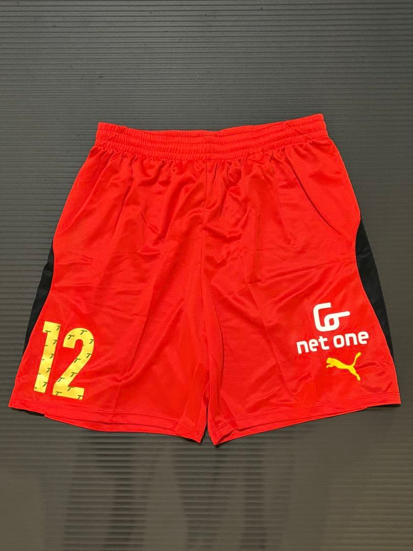 【極美品/2XL】大分トリニータ 2019 GKユニ上下セット 赤 PUMA