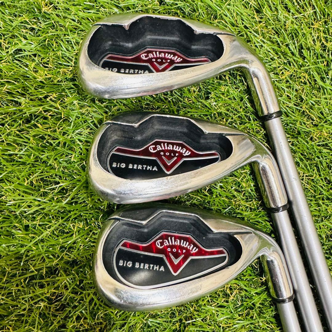 【女性用】Callaway BIG BERTHA レディース アイアンセット