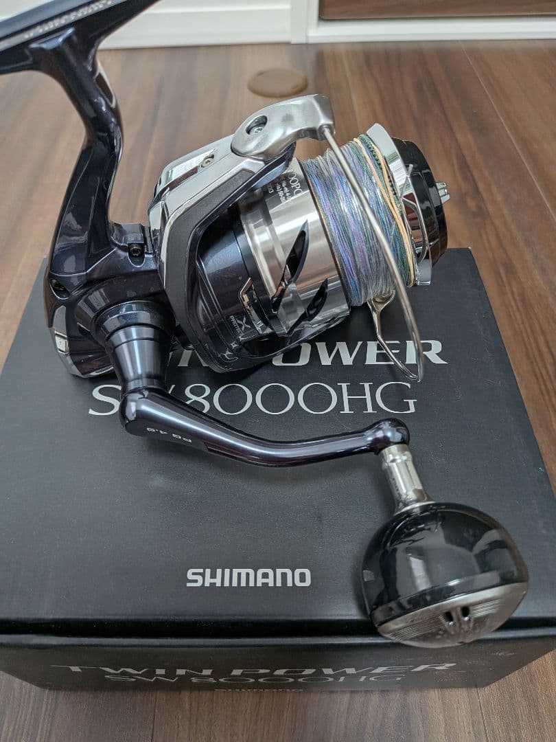 シマノ　ツインパワーSW 8000PG(箱はHG)