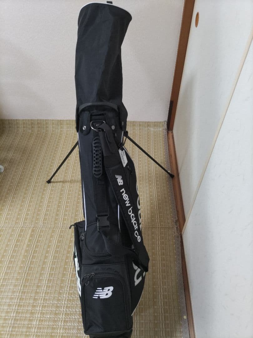 New Balance ゴルフスタンドバッグ ブラック