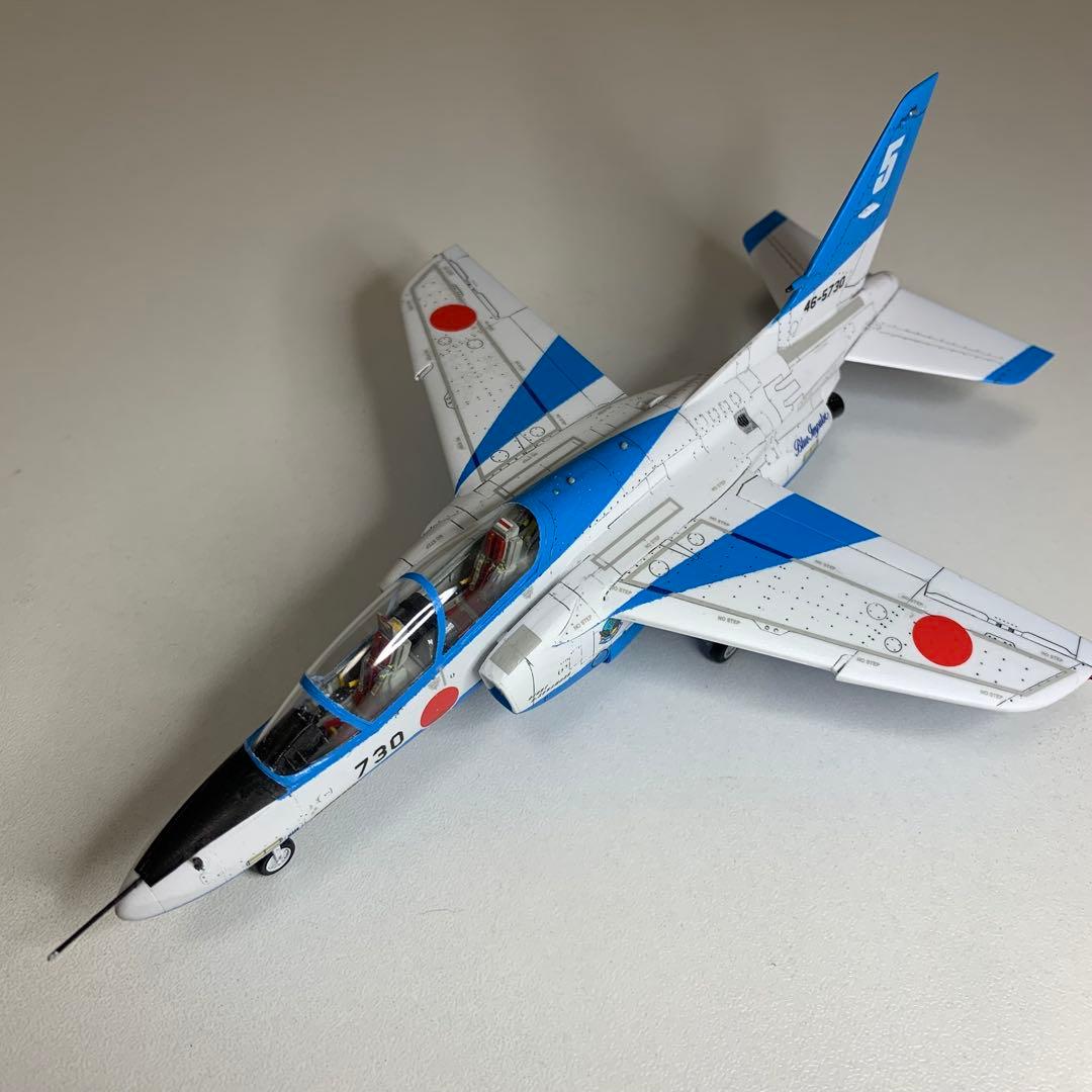 航空自衛隊 川崎 T-4 ブルーインパルス 5番機（完成品）ハセガワ 1/72