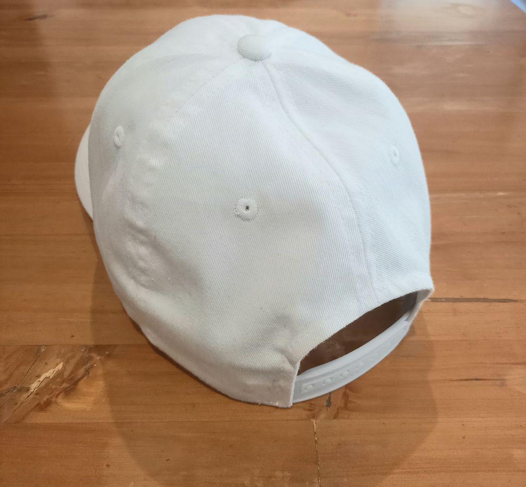 レイドジャパン、COLLEGE R 6PANEL CAP、即完売!! ホワイト
