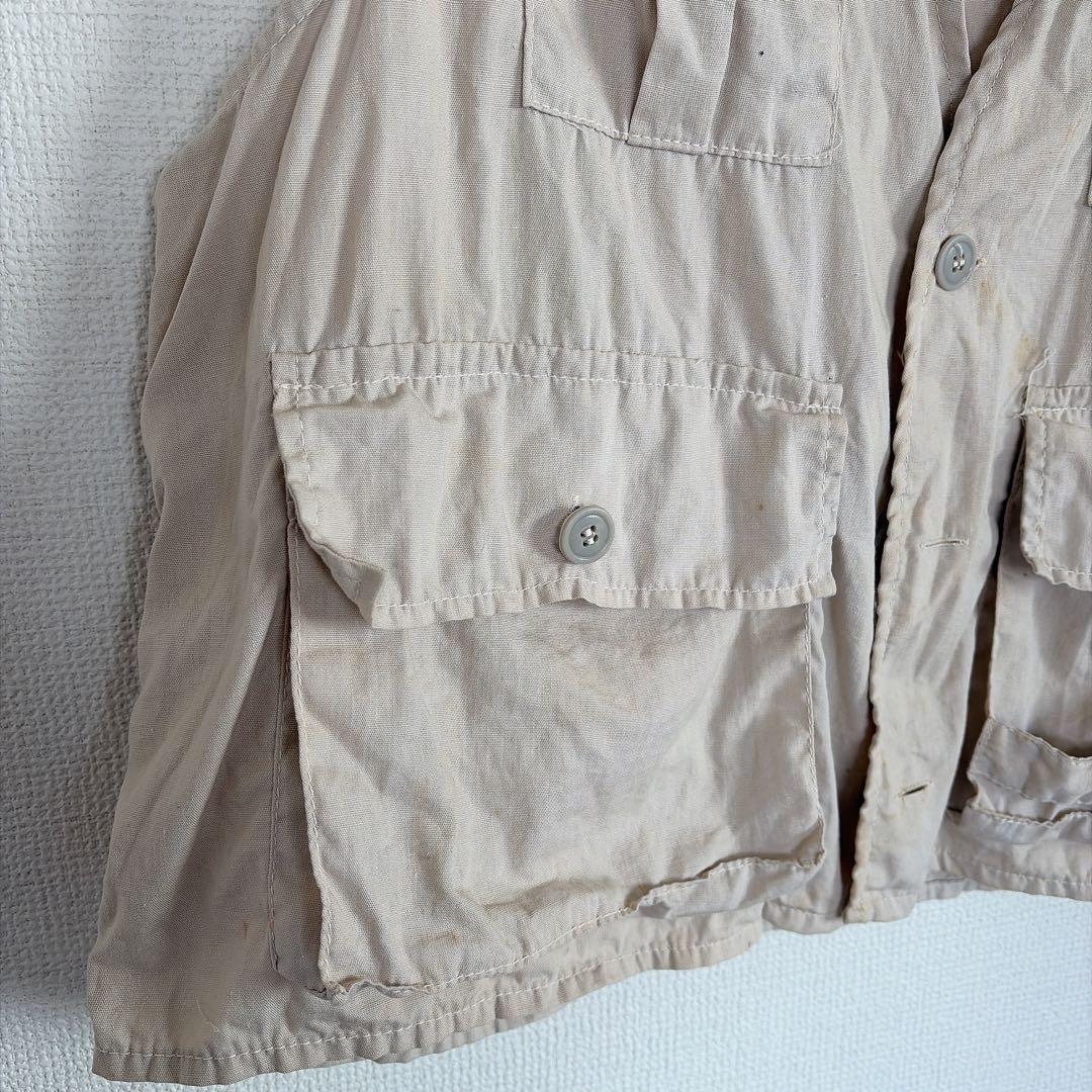 WORLD FAMOUS Fishing Vest 【XL】ベージュ　ベスト