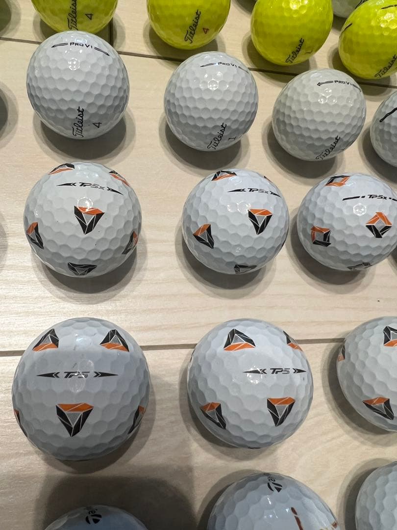 タイト PRO V1／V1X ・テーラーTP5/TP5X 計64個 ロストボール