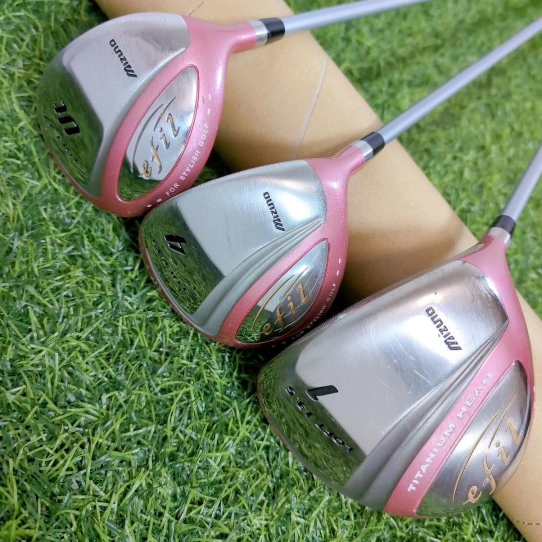 MIZUNO ミズノ efil エフィル レディース ゴルフ クラブ7本セット