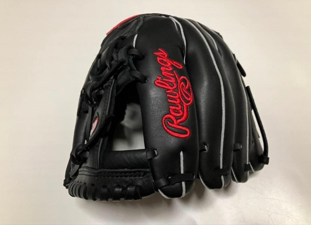 ローリングス黒 Rawlings軟式野球 /ソフトボール兼用グラブ 成人用