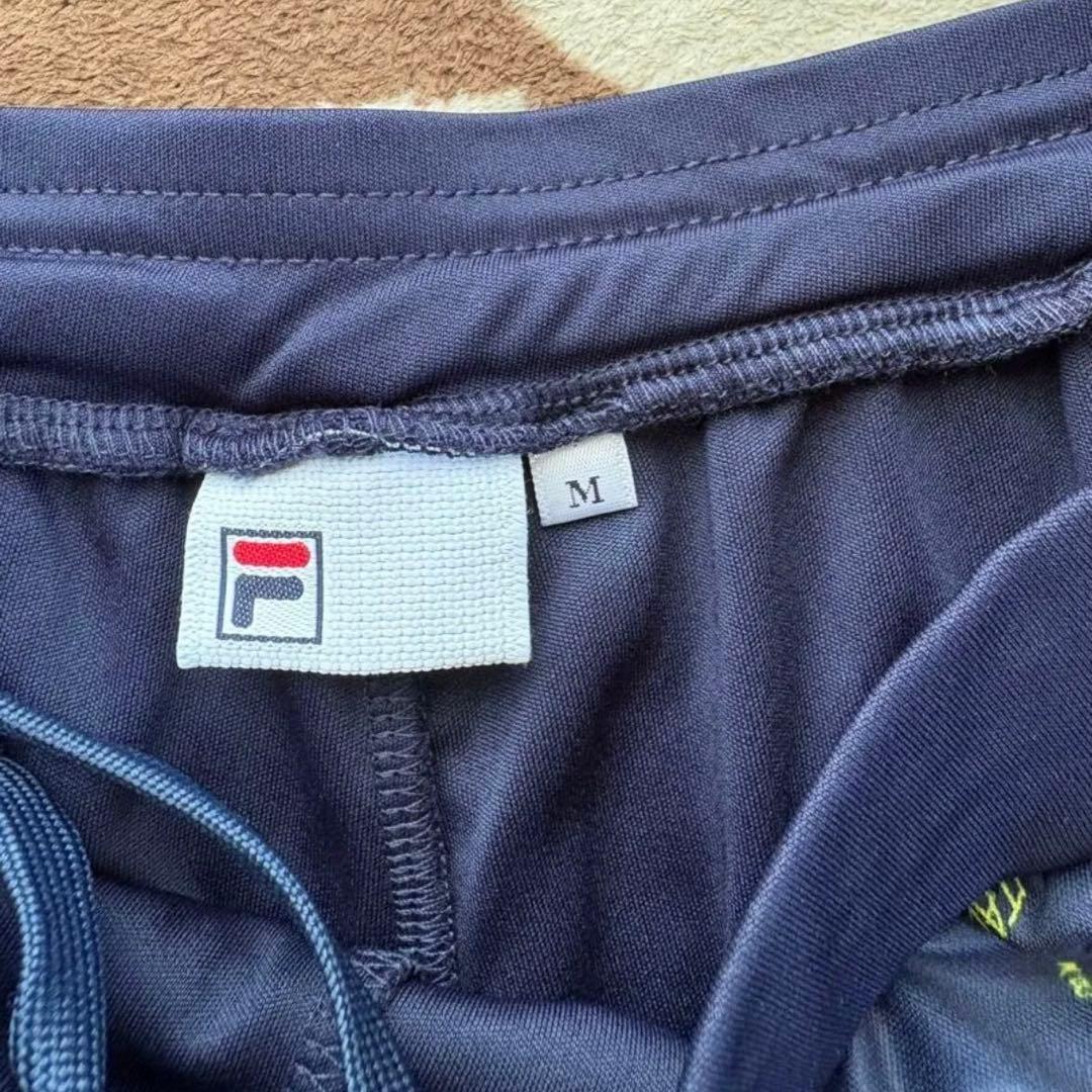 FILA テニスウェア 上下セットアップ ネイビー リボンモチーフ　半ズボン