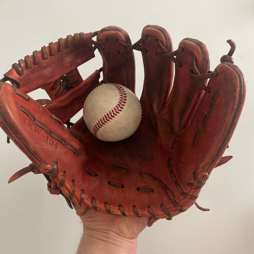 ハイゴールド 硬式野球グローブ ブラウン