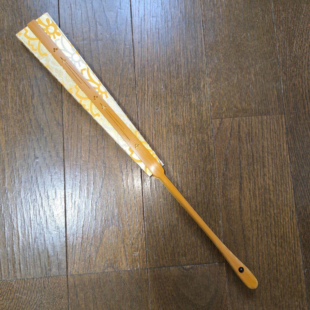能楽　仕舞扇　桐箱付き
