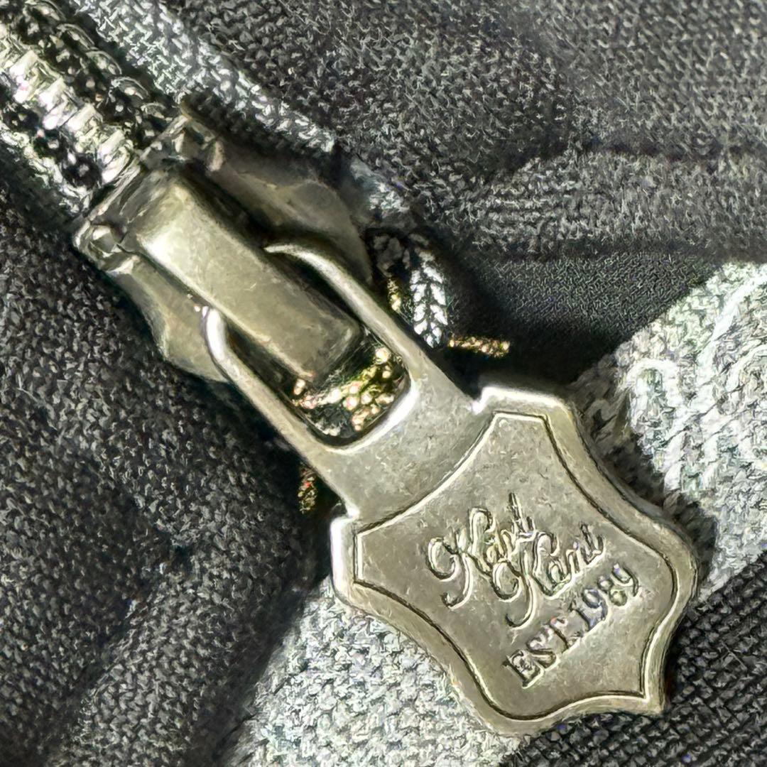 Karl Kani｛カールカナイ｝ストレッチジャケット 英文字刺繍ゴルフ XXL