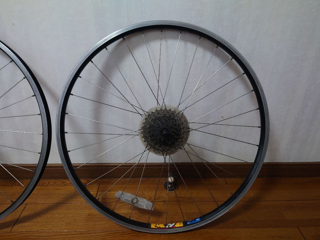 26インチ MTBリムブレーキ　カセット式ギア付き