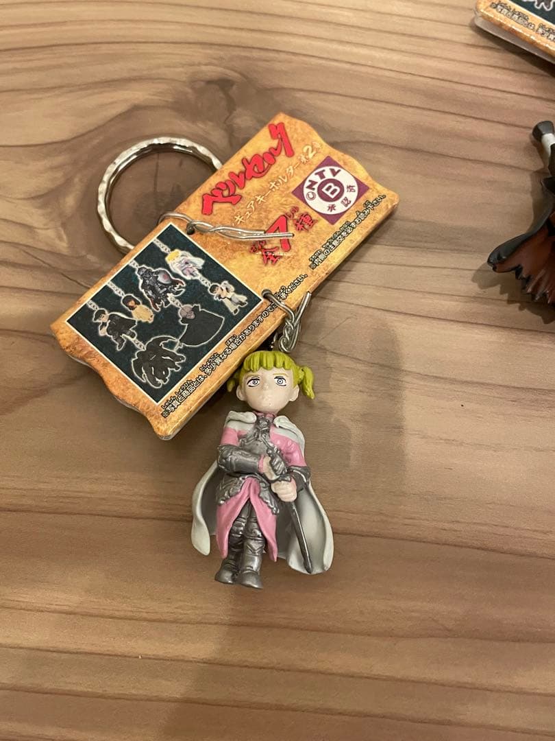 【全7種フルコンプ】ベルセルク フィギュアキーホルダー第2章 未開封 タグ付