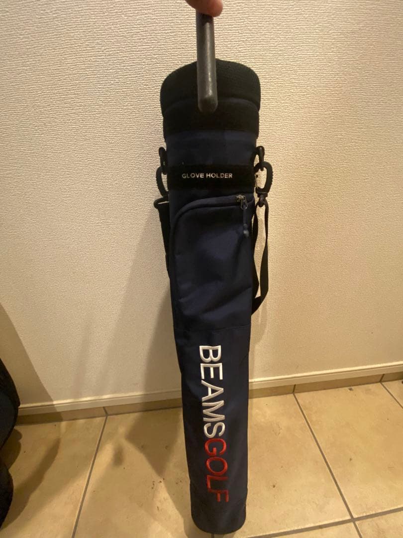 【売り切ります】 beams golf セルフスタンドゴルフケース　ネイビー