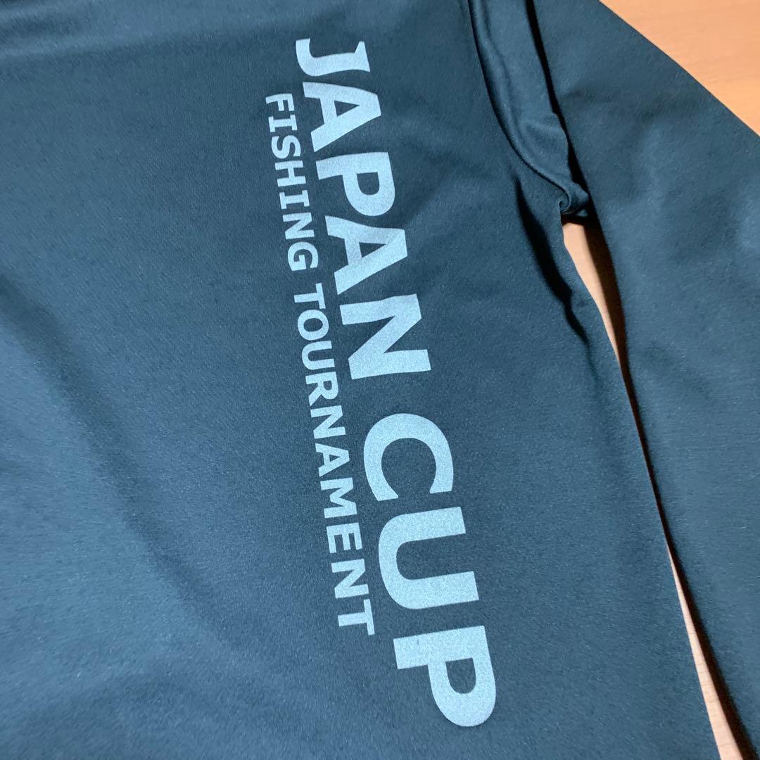 SHIMANO JAPAN CUP Tシャツ Lサイズ ネイビー ブラック