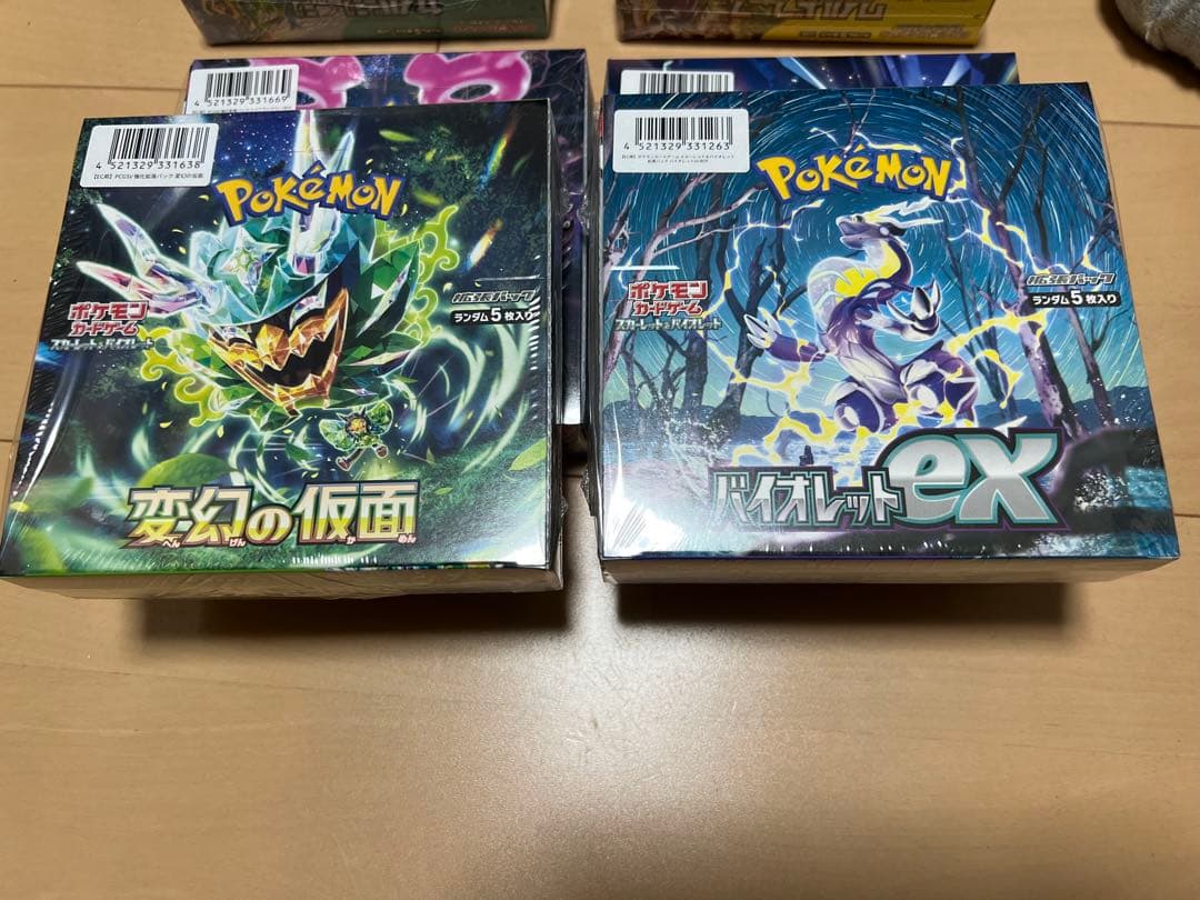 ポケモンカードゲーム シュリンク付き6BOXセット売り